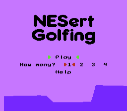 NESert Golfing - Tournament Edition — sstitle (WOR)