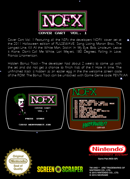 NOFX Cover Cart Vol. 1 — box-2D-back (SS)