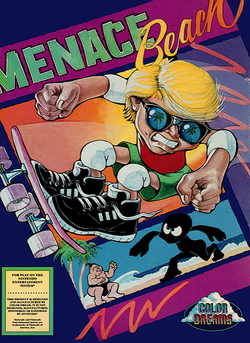 Menace Beach box art