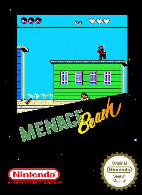 Menace Beach — box-2D (SS)