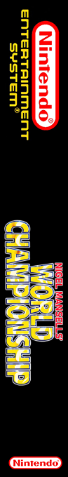 Nigel Mansell's World Championship — box-2D-side (DE)