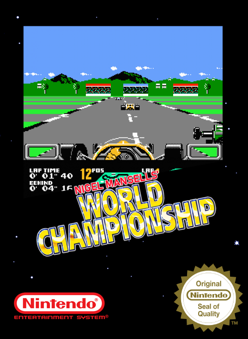 Nigel Mansell's World Championship — box-2D (SS)