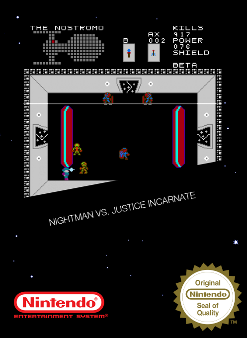 Nightman vs. Justice Incarnate box art