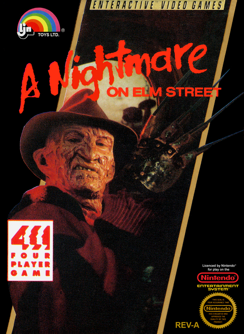 Nightmare On Elm Street, A box art
