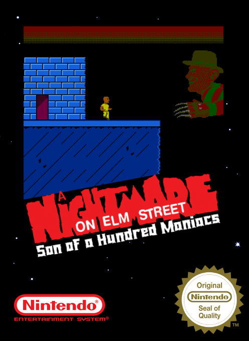 Nightmare on Elm Street, A - Son of a Hundred Maniacs — box-2D (SS)