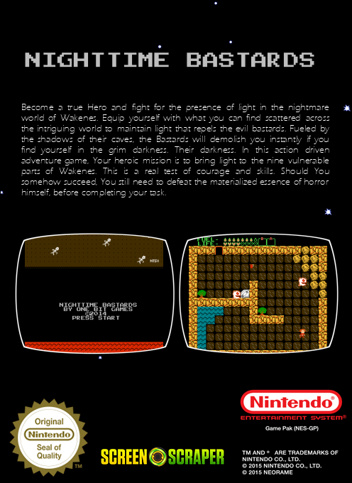 Nighttime Bastards — box-2D-back (SS)