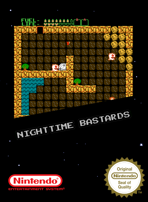 Nighttime Bastards box art
