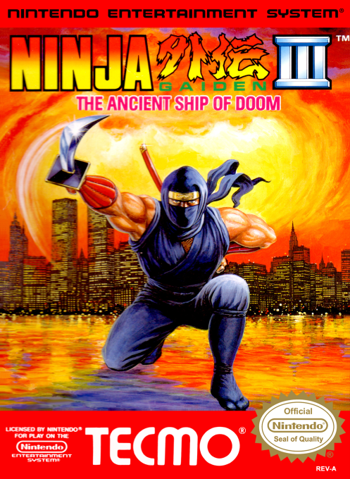 Ninja Gaiden 3 - The Ancient Ship Of Doom box art