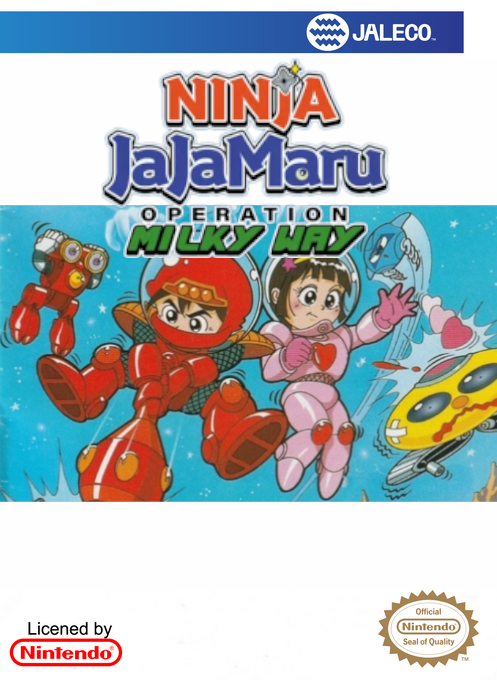 Ninja JaJaMaru - Operation Milky Way box art