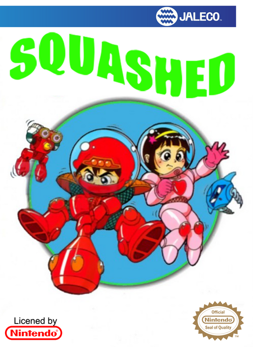Squashed box art