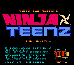 Ninja Teenz - The Revival — sstitle (WOR)