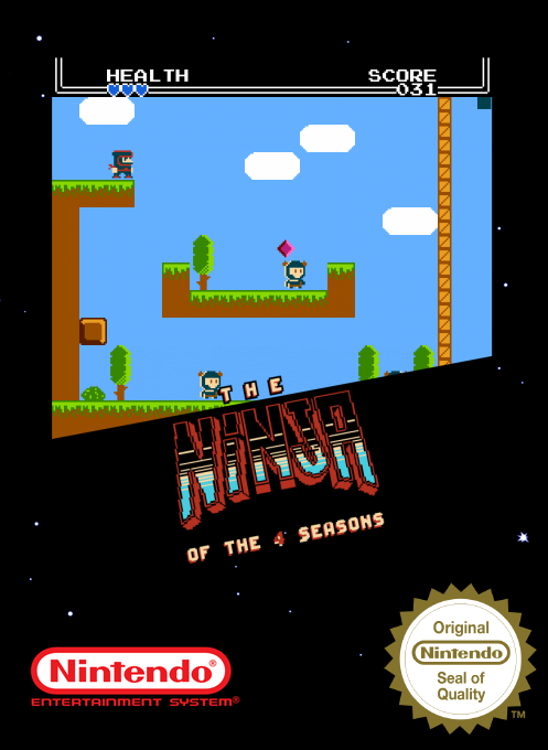 The Ninja of the 4 Seasons box art