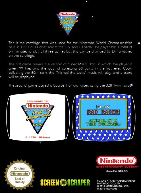 Nintendo World Championships 1990 — box-2D-back (SS)