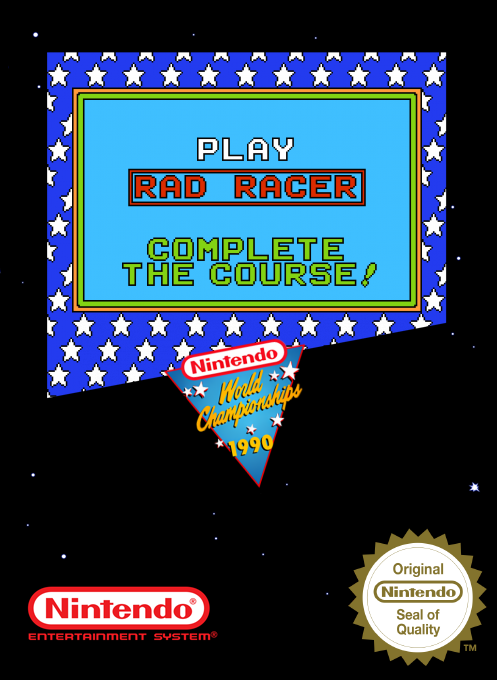 Nintendo World Championships 1990 — box-2D (SS)