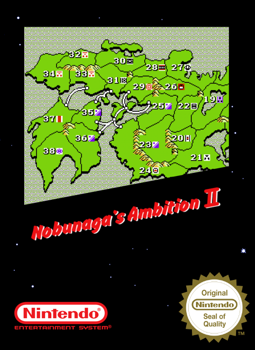 Nobunaga's Ambition 2 — box-2D (SS)