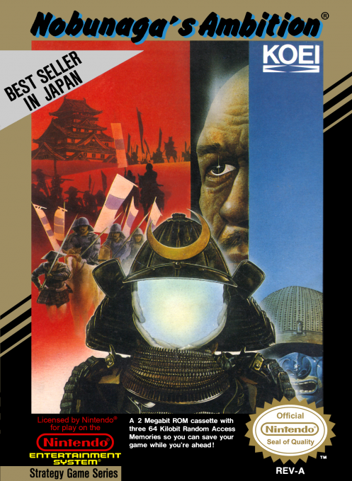 Nobunaga's Ambition box art
