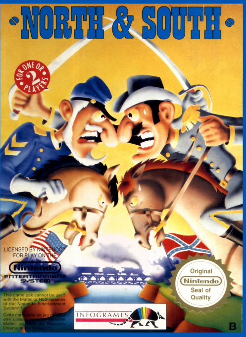 North And South — box-2D (EU)