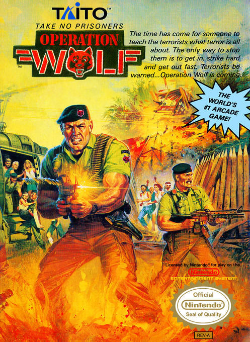 Operation Wolf box art