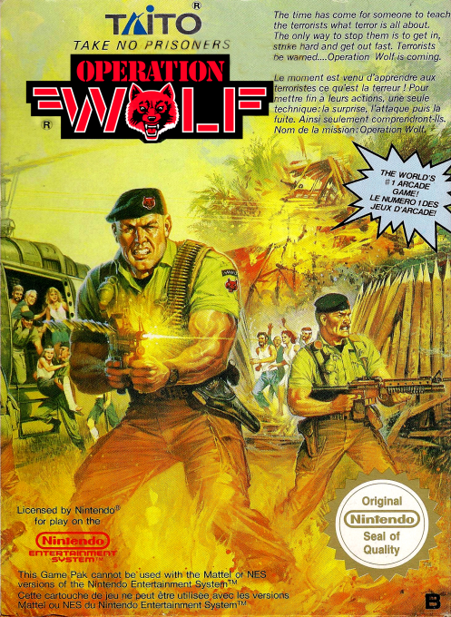 Operation Wolf — box-2D (EU)