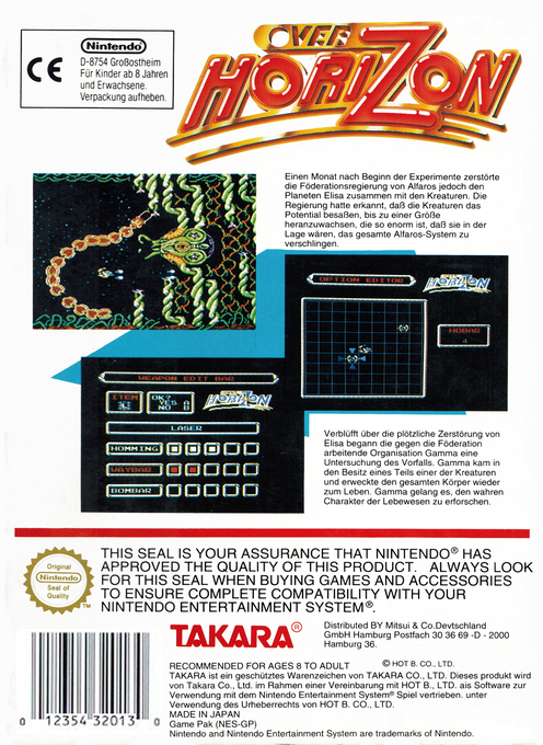 Over Horizon — box-2D-back (EU)