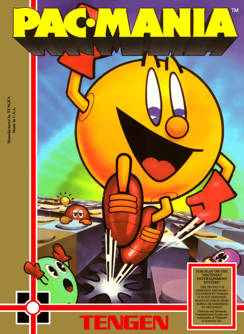 Pac-mania box art