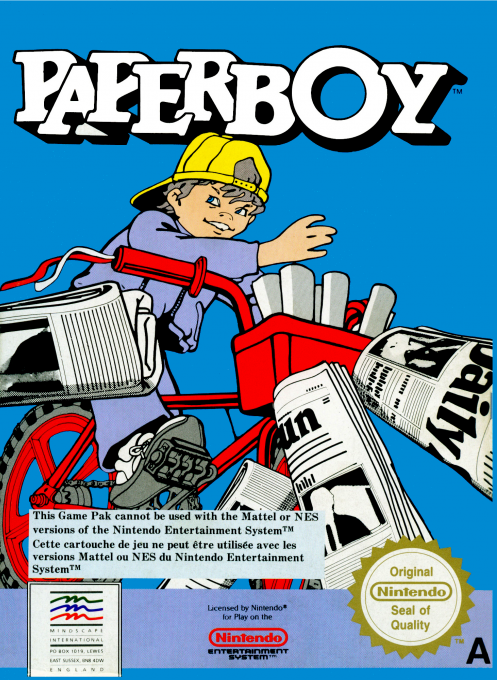 Paperboy — box-2D (EU)