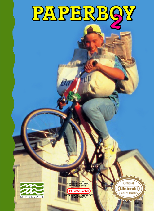Paperboy 2 box art