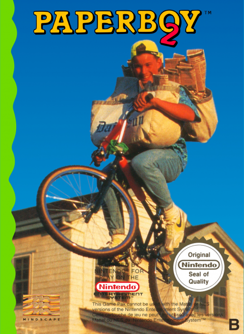 Paperboy 2 — box-2D (EU)