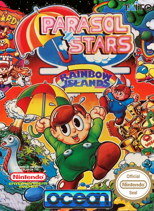 Parasol Stars - Rainbow Islands 2 box art