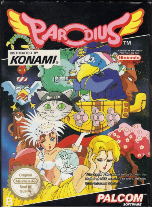 Parodius — box-2D (DE)
