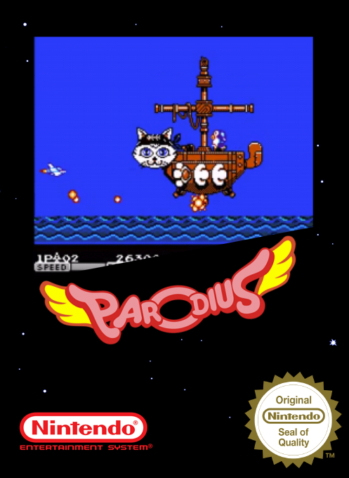 Parodius — box-2D (SS)
