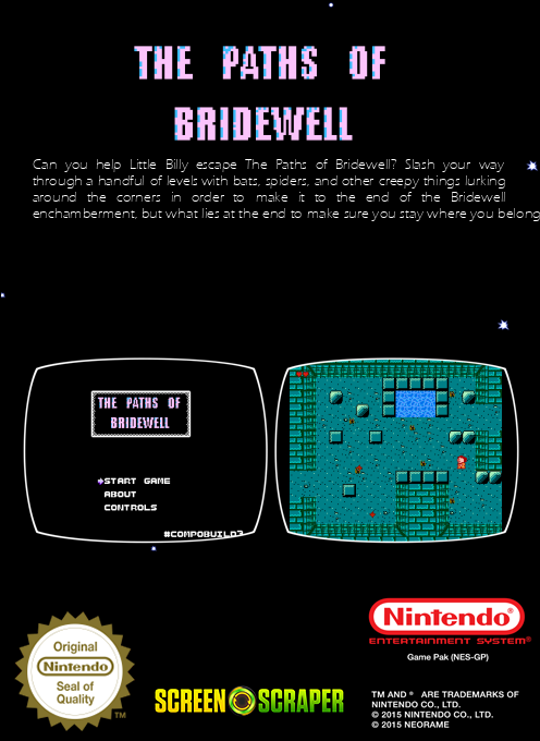 Paths of Bridewell, The — box-2D-back (SS)