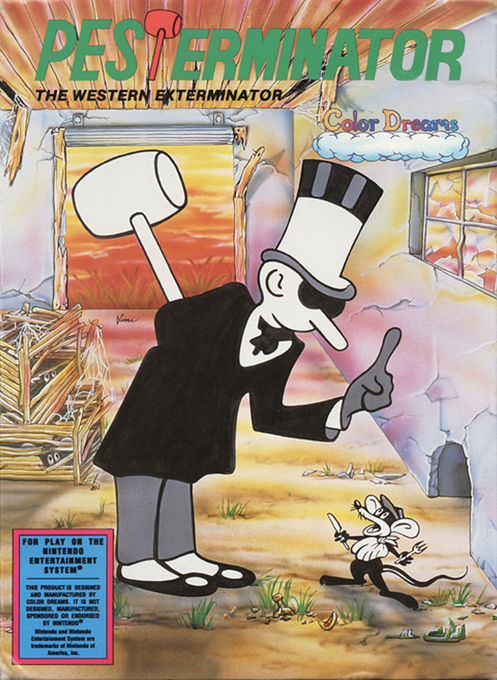 Pesterminator - The Western Exterminator box art