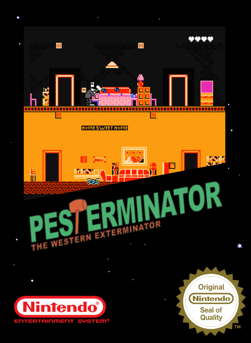 Pesterminator - The Western Exterminator — box-2D (SS)