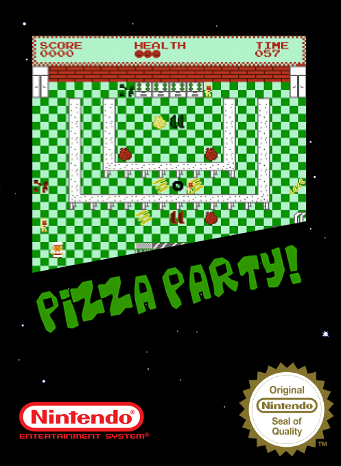 Pizza Party! — box-2D (SS)
