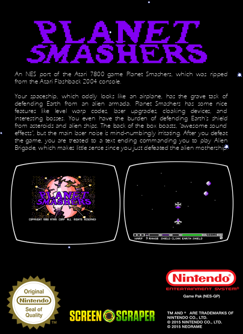 Planet Smashers — box-2D-back (SS)