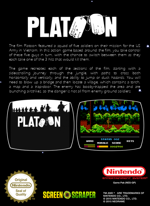 Platoon — box-2D-back (SS)