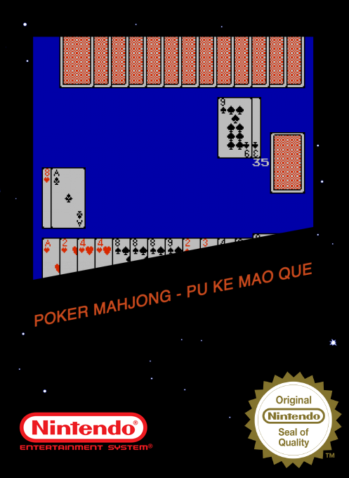 Poker Mahjong - Pu Ke Mao Que — box-2D (SS)