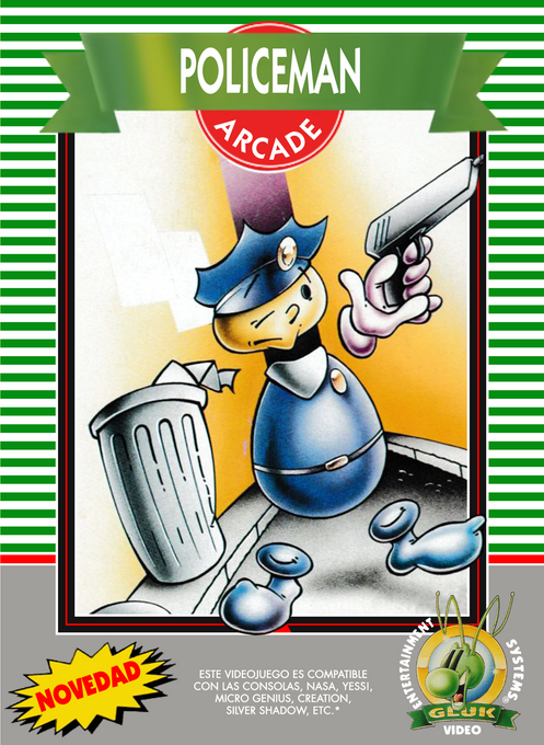 Policeman box art