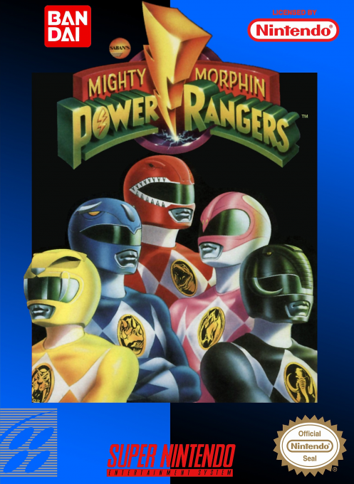 Power Rangers 2 box art