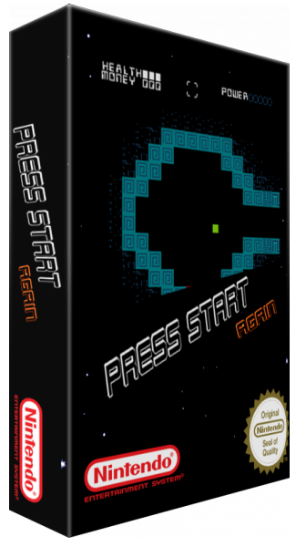 Press Start Again — box-3D (SS)