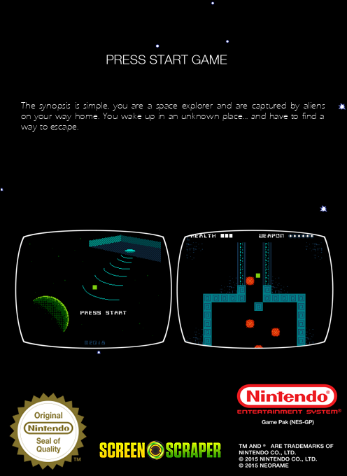 Press Start Game — box-2D-back (SS)