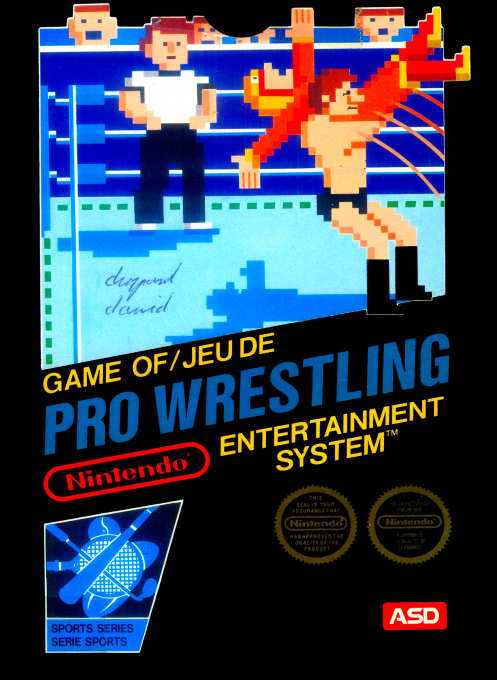 Pro Wrestling — box-2D (FR)
