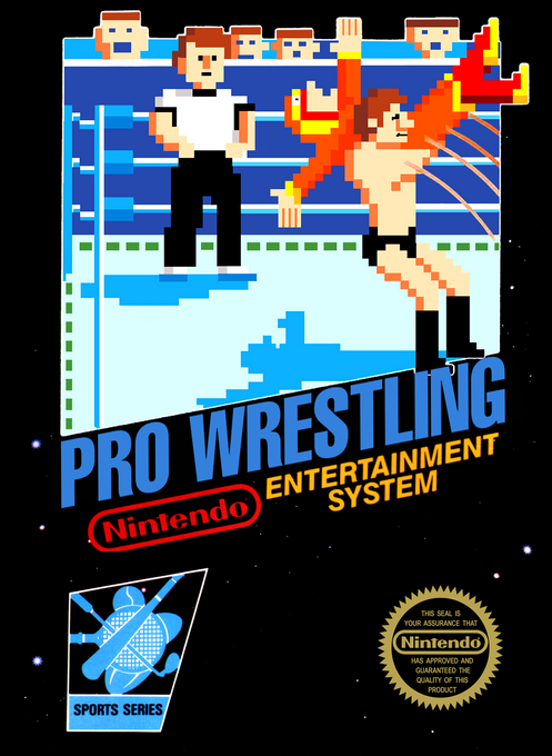Pro Wrestling box art