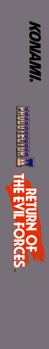 Probotector 2 - Return Of The Evil Forces — box-2D-side (EU)