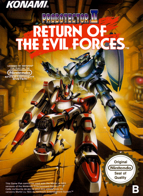 Probotector 2 - Return Of The Evil Forces box art
