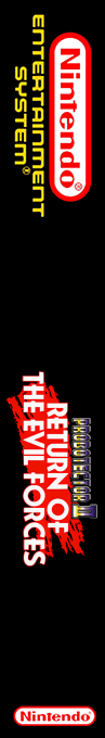 Probotector 2 - Return Of The Evil Forces — box-2D-side (DE)