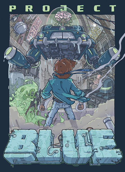 Project Blue box art