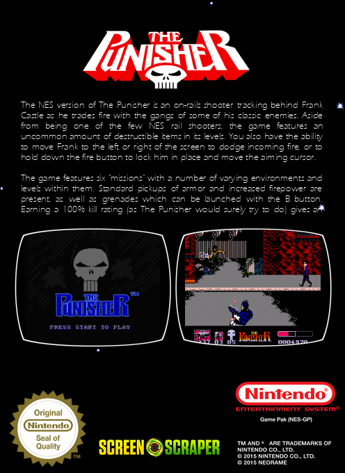 Punisher, The — box-2D-back (SS)