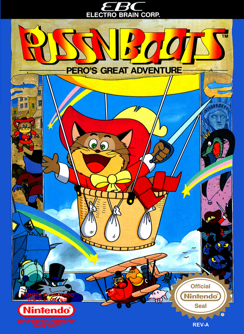 Puss N Boots - Pero's Great Adventure box art